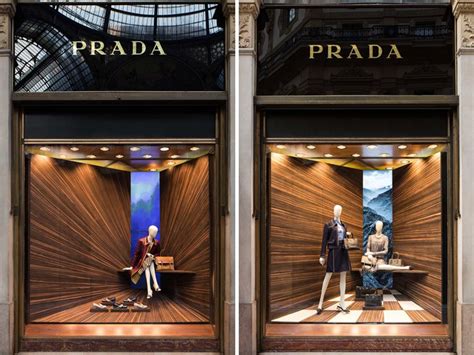 prada window display|prada corner window display.